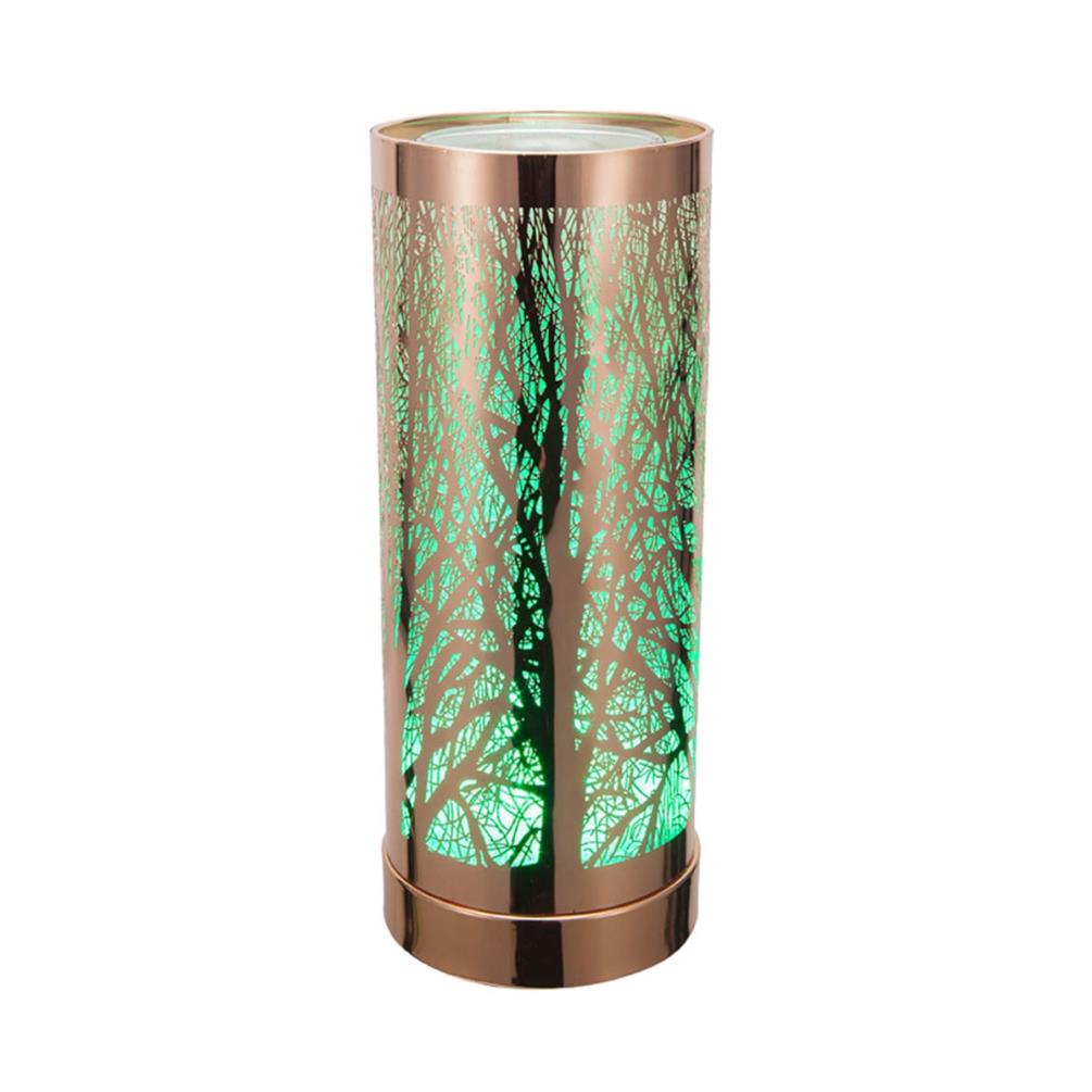 Sense Aroma Colour Changing Rose Gold Tree Electric Wax Melt Warmer £26.99